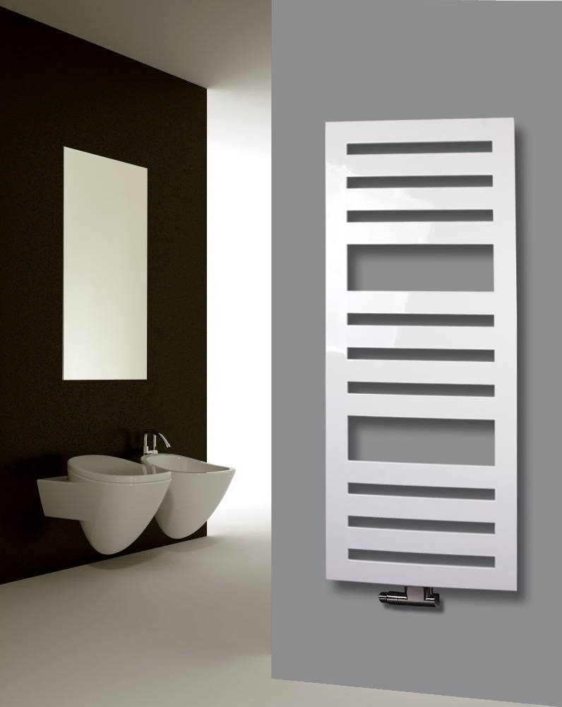 Szagato BADHEIZKÖRPER Design Zebra 2 144x60cm 911 Watt weiß SZAGATO Designheizkörper Handtuchheizkörper mit Mittelanschluss Handtuchwärmer Zeitlich begrenztes Angebot