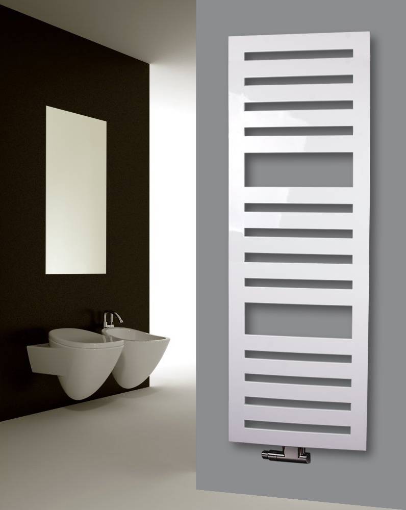 Szagato BADHEIZKÖRPER Design Zebra 3 175x60cm 1302 Watt weiß SZAGATO Designheizkörper Handtuchheizkörper mit Mittelanschluss Handtuchwärmer Blitzangebot