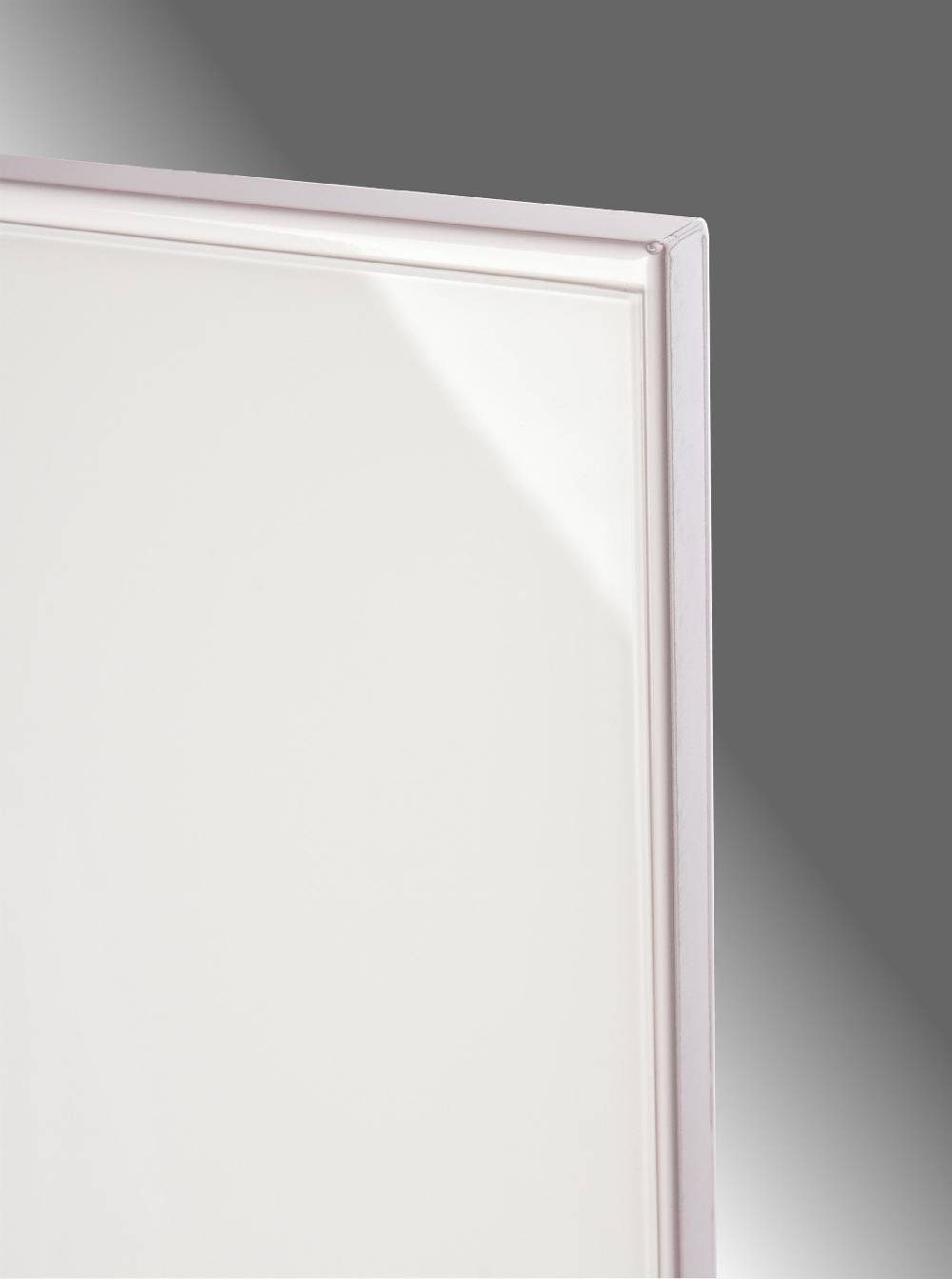 Szagato Badheizkörper mit Glas Design Montevideo 2 (Glasfront) 120x47cm 799Watt weiß (+1 Halter 15mm) SZAGATO Designheizkörper Mittelanschluss Handtuchwärmer Sonderangebot der Fabrik