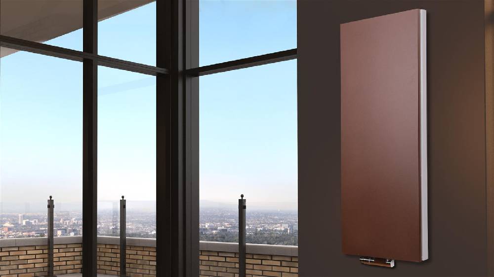 Szagato BADHEIZKÖRPER mit Spiegel Design Mirror 5 120x47cm 1458 Watt Edelstahl SZAGATO Designheizkörper Handtuchheizkörper mit Mittelanschluss Handtuchwärmer