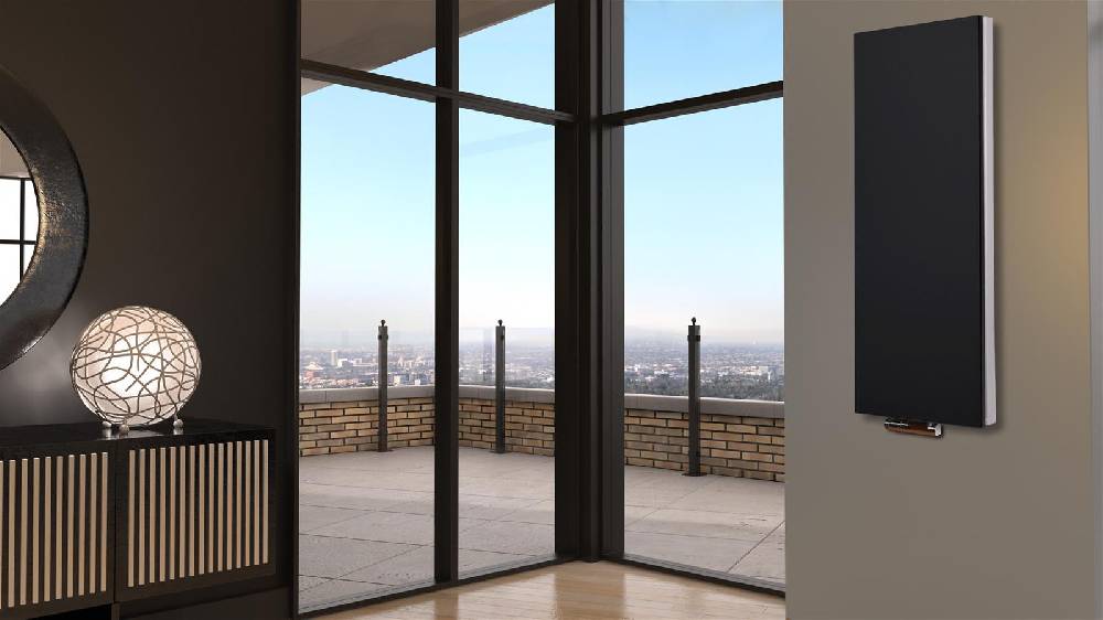 Szagato BADHEIZKÖRPER mit Spiegel Design Mirror 5 120x47cm 1458Watt Edelstahl +1 Halter glänzend 15mm SZAGATO Designheizkörper Mittelanschluss Handtuchwärmer Clearance-Verkauf