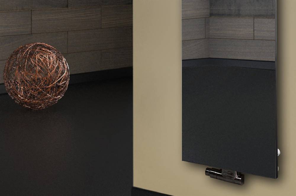 Szagato Badheizkörper mit Spiegel Design Montevideo 2 Spiegelfront 120x47cm 799 Watt SZAGATO Heizkörper Handtuchheizkörper mit Mittelanschluss Handtuchwärmer Speichern exportieren