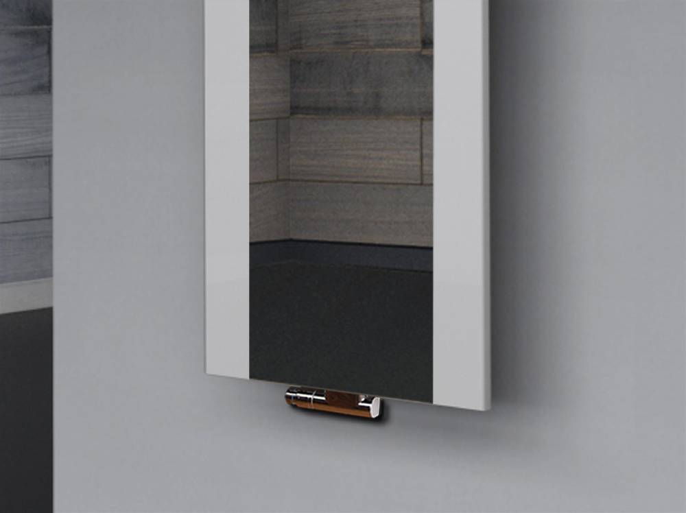 Szagato BADHEIZKÖRPER mit Spiegel Design Singapur 2 120x47cm 799 Watt weiß SZAGATO Designheizkörper Handtuchheizkörper mit Mittelanschluss Handtuchwärmer Rabatt