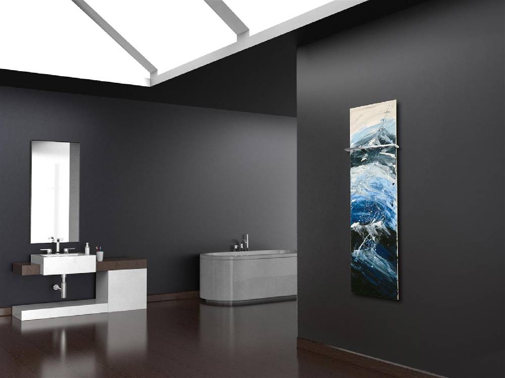 Szagato BADHEIZKÖRPER Vernissage Design 13 180x47cm 1118 Watt Acryl (+1 Halter 15mm) SZAGATO Designheizkörper Handtuchheizkörper mit Mittelanschluss Riesige Ersparnisse