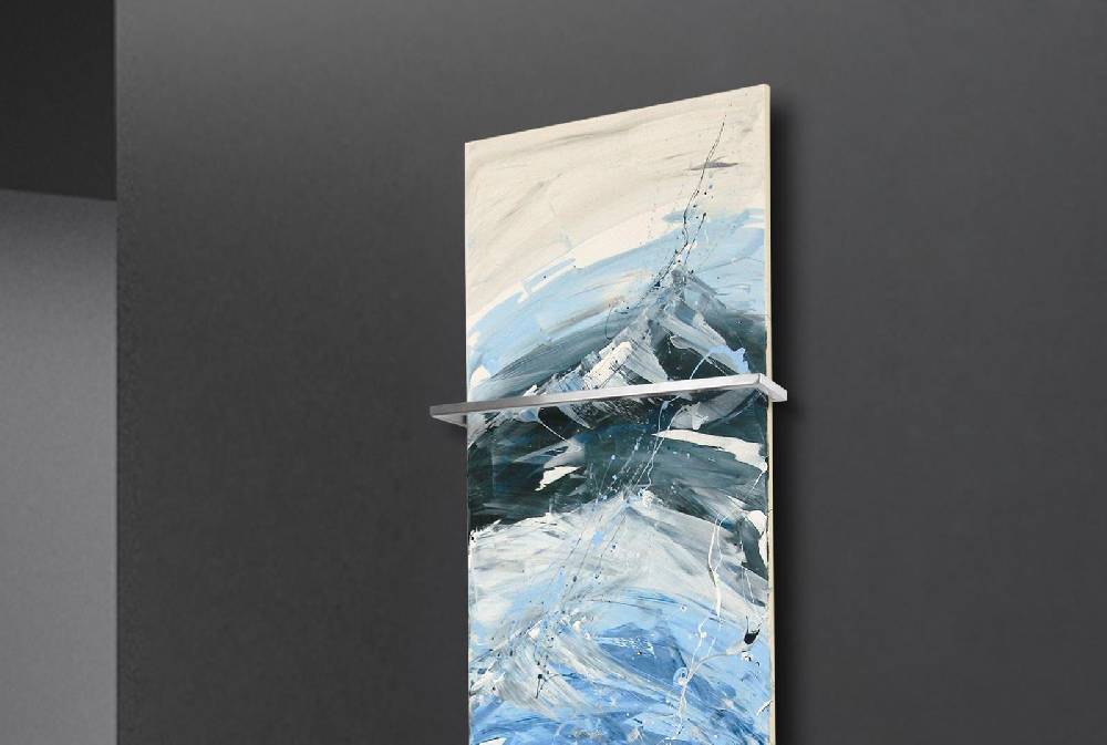 Szagato BADHEIZKÖRPER Vernissage Design 13 180x47cm 1118 Watt Acryl (+1 Halter 15mm) SZAGATO Designheizkörper Handtuchheizkörper mit Mittelanschluss Riesige Ersparnisse