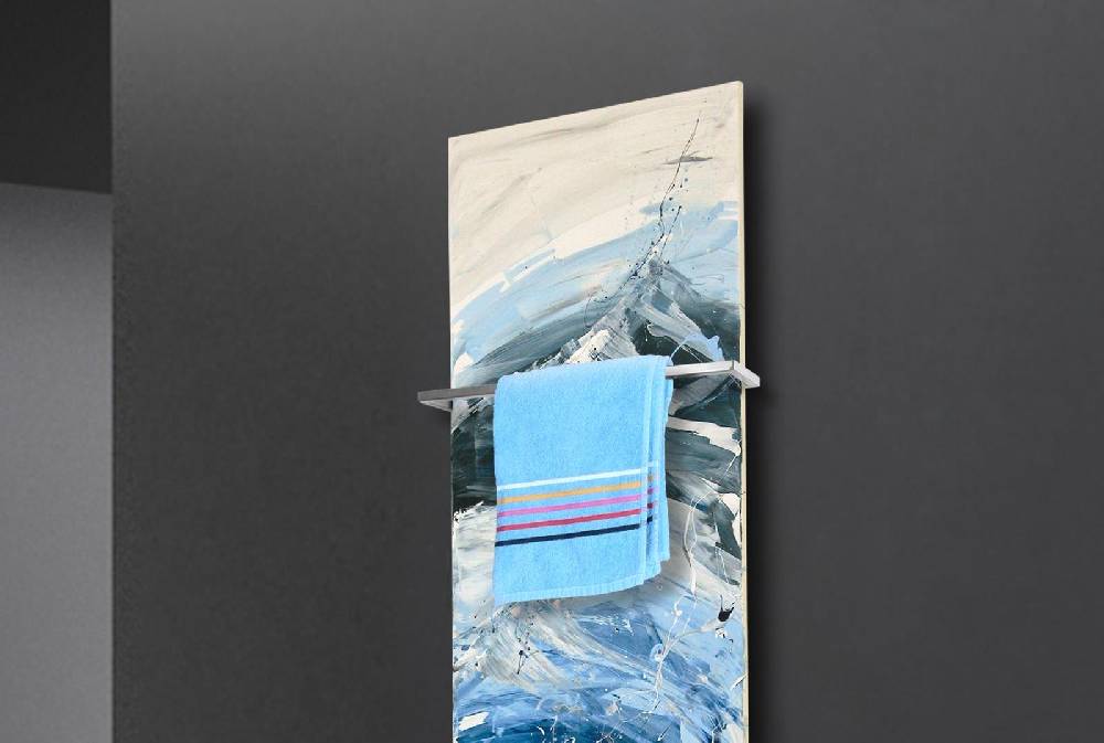 Szagato BADHEIZKÖRPER Vernissage Design 13 180x47cm 1118 Watt Acryl (+1 Halter 15mm) SZAGATO Designheizkörper Handtuchheizkörper mit Mittelanschluss Riesige Ersparnisse