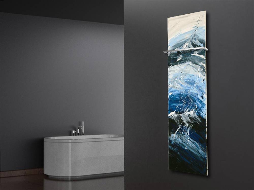 Szagato BADHEIZKÖRPER Vernissage Design 13 180x47cm 1118 Watt Acryl SZAGATO Designheizkörper Handtuchheizkörper mit Mittelanschluss Handtuchwärmer VIP-Rabatte