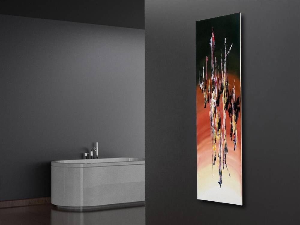 Szagato BADHEIZKÖRPER Vernissage Design 16 180x47cm 1118 Watt Acryl SZAGATO Designheizkörper Handtuchheizkörper mit Mittelanschluss Handtuchwärmer Super Sparpreis