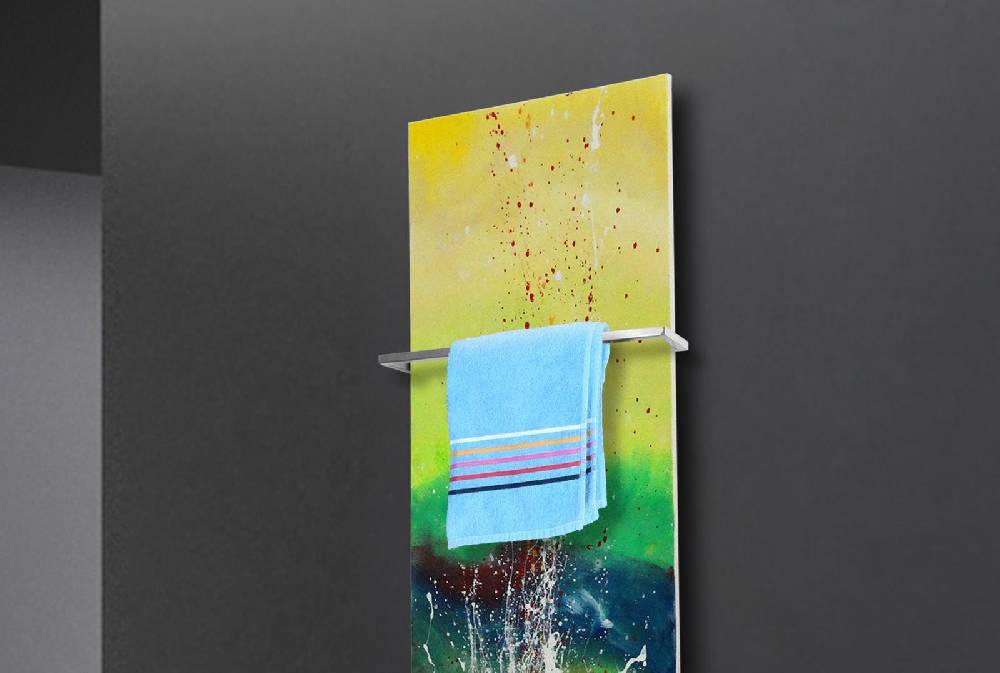 Szagato BADHEIZKÖRPER Vernissage Design 23 180x47cm 1118 Watt Acryl (+1 Halter 15mm) SZAGATO Designheizkörper Handtuchheizkörper mit Mittelanschluss Wochenangebot