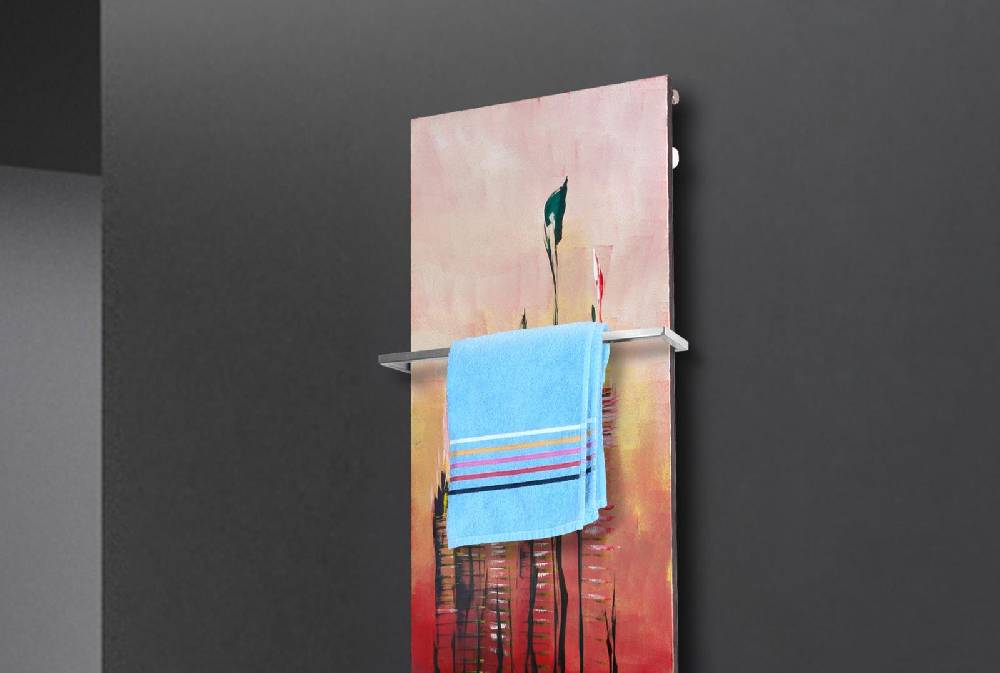 Szagato BADHEIZKÖRPER Vernissage Design 29 180x47cm 1118 Watt Acryl (+1 Halter 15mm) SZAGATO Designheizkörper Handtuchheizkörper mit Mittelanschluss JETZT KAUFEN