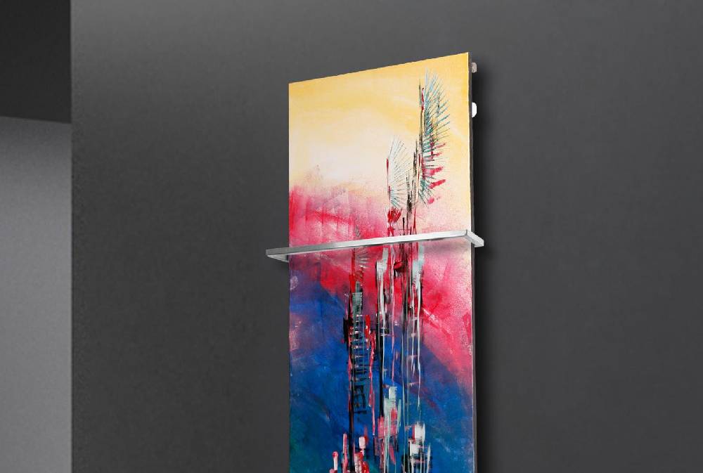 Szagato BADHEIZKÖRPER Vernissage Design 30 180x47cm 1118 Watt Acryl (+1 Halter 15mm) SZAGATO Designheizkörper Handtuchheizkörper mit Mittelanschluss Neueste Stile