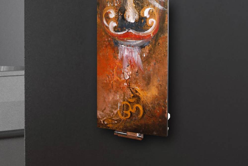 Szagato BADHEIZKÖRPER Vernissage Design 31 180x47cm 1118 Watt Acryl (+1 Halter 15mm) SZAGATO Designheizkörper Handtuchheizkörper mit Mittelanschluss Letzter Tag