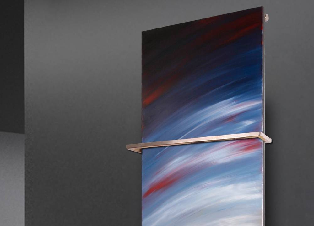 Szagato BADHEIZKÖRPER Vernissage Design 34 180x47cm 1118 Watt Acryl (+1 Halter 15mm) SZAGATO Designheizkörper Handtuchheizkörper mit Mittelanschluss Bis zu 50% Rabatt