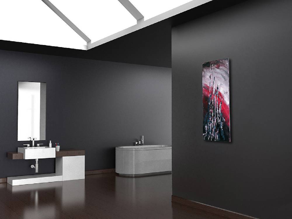 Szagato BADHEIZKÖRPER Vernissage Design 51 120x47cm 799 Watt Acryl SZAGATO Designheizkörper Handtuchheizkörper mit Mittelanschluss Handtuchwärmer Bis zu 65% Rabatt