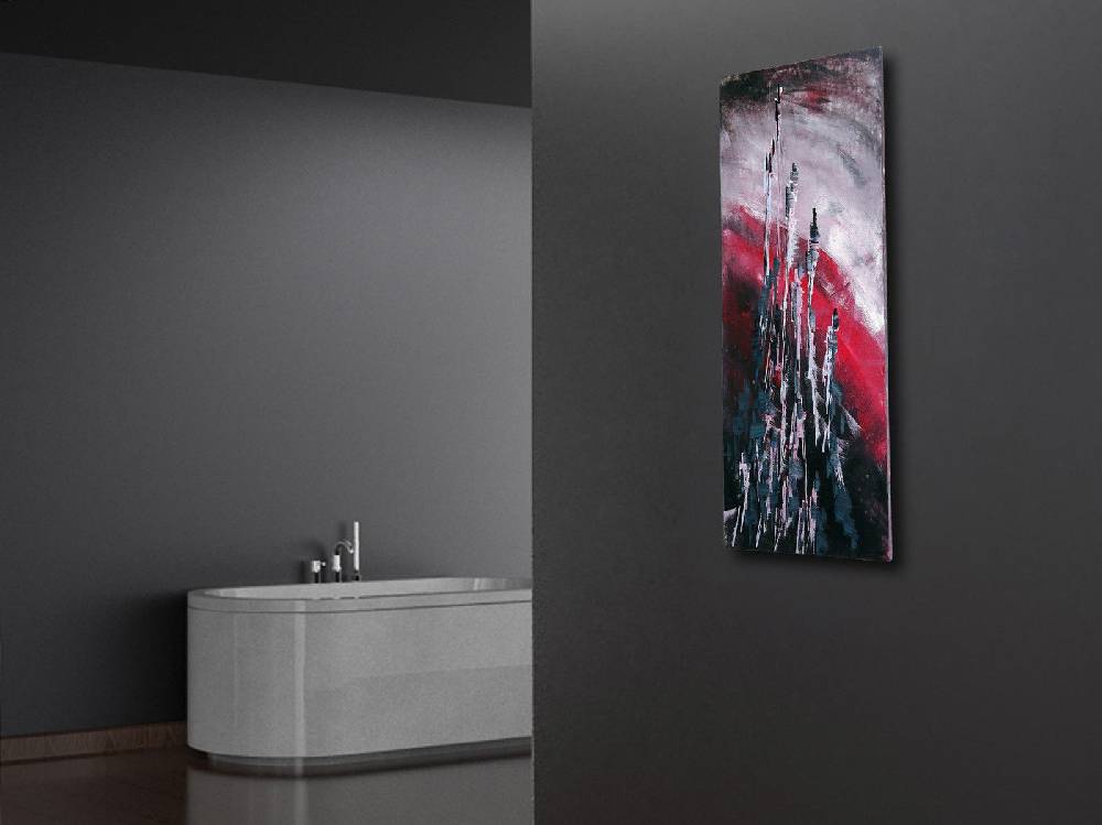 Szagato BADHEIZKÖRPER Vernissage Design 51 120x47cm 799 Watt Acryl SZAGATO Designheizkörper Handtuchheizkörper mit Mittelanschluss Handtuchwärmer Bis zu 65% Rabatt