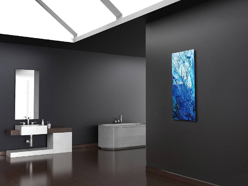 Szagato BADHEIZKÖRPER Vernissage Design 52 120x47cm 799 Watt Acryl SZAGATO Designheizkörper Handtuchheizkörper mit Mittelanschluss Handtuchwärmer Vierteljährliche Förderung