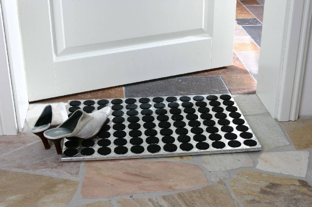 Szagato Fußmatte ALUMINIUM SZAGATO 60x40cm eckig glänzend SZAGATO Made in Germany Fussmatte Alu Fussmatte außen Schuhabstreifer Fussabtreter 50% Rabatt für begrenzte Zeit