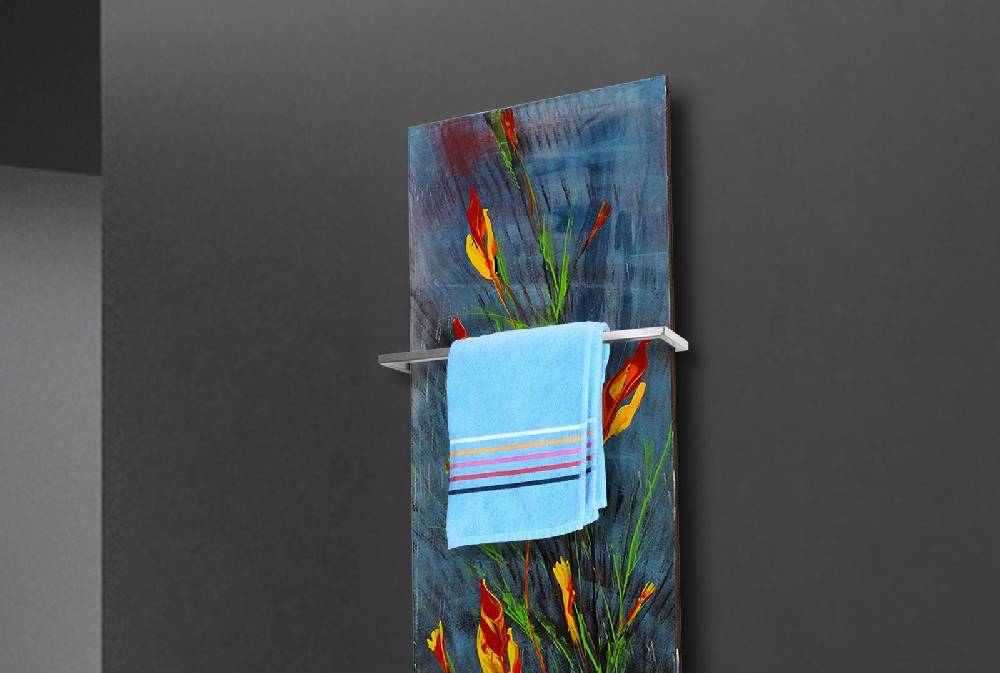 Szagato BADHEIZKÖRPER Vernissage Design 54 120x47cm 799 Watt Acryl (+1 Halter 15mm) SZAGATO Designheizkörper Handtuchheizkörpertelanschluss Handtuchwärmer Schlussverkauf