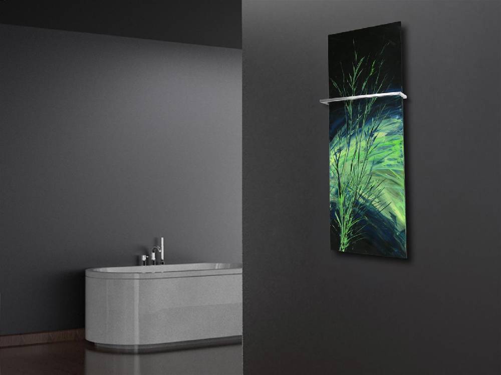 Szagato BADHEIZKÖRPER Vernissage Design 56 120x47cm 799 Watt Acryl (+1 Halter 15mm) SZAGATO Designheizkörper Handtuchheizkörpertelanschluss Handtuchwärmer Fabrikverkauf