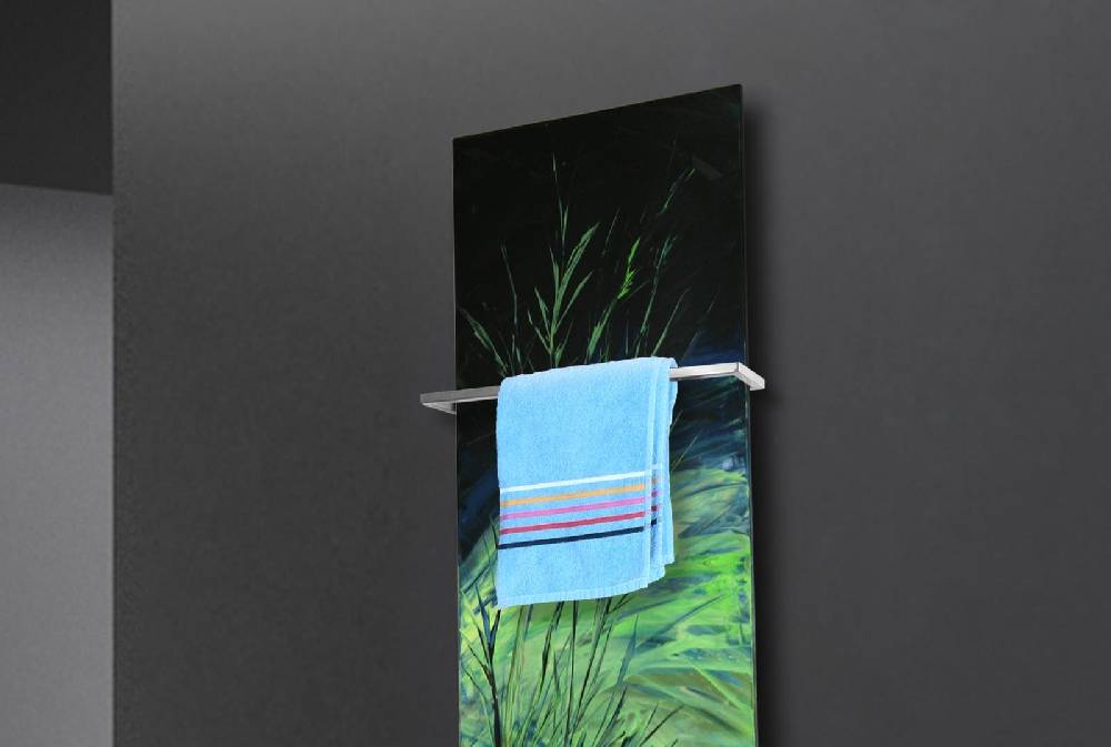 Szagato BADHEIZKÖRPER Vernissage Design 56 120x47cm 799 Watt Acryl (+1 Halter 15mm) SZAGATO Designheizkörper Handtuchheizkörpertelanschluss Handtuchwärmer Fabrikverkauf