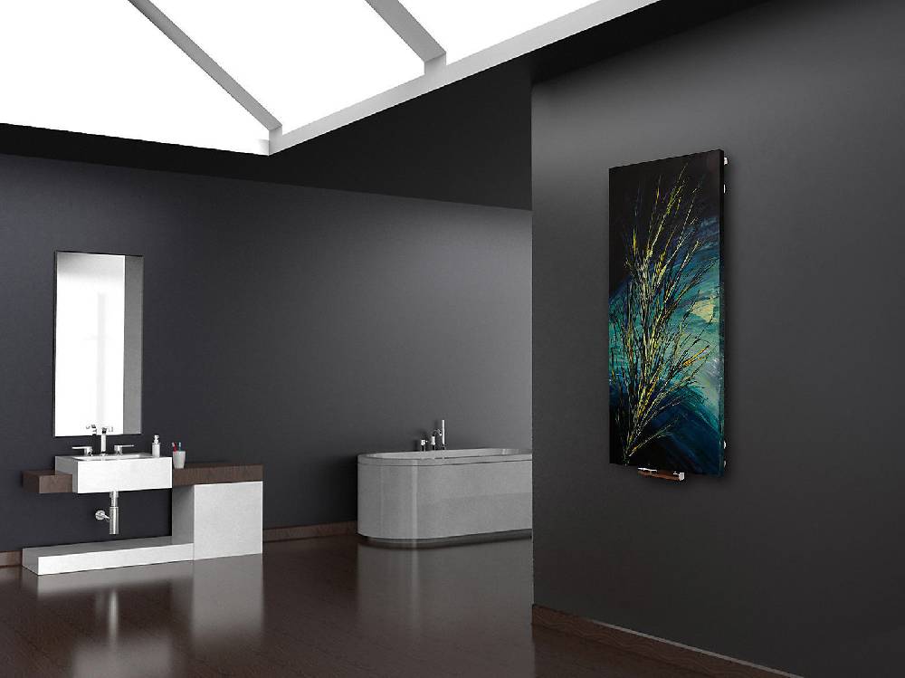 Szagato BADHEIZKÖRPER Vernissage Design 56 120x47cm 799 Watt Acryl SZAGATO Designheizkörper Handtuchheizkörper mit Mittelanschluss Handtuchwärmer Meist gekauft