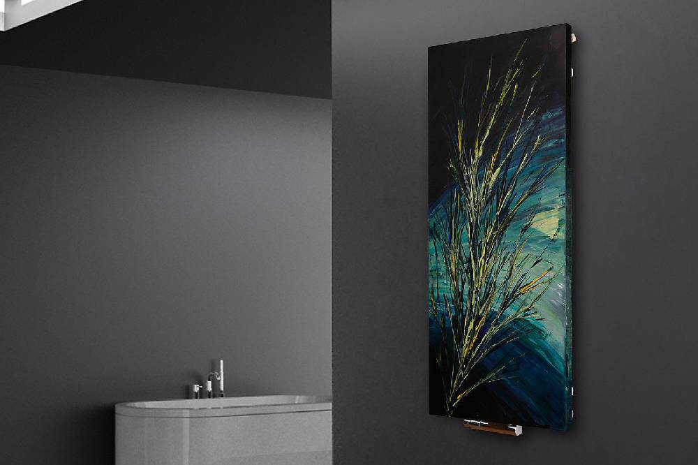 Szagato BADHEIZKÖRPER Vernissage Design 56 120x47cm 799 Watt Acryl SZAGATO Designheizkörper Handtuchheizkörper mit Mittelanschluss Handtuchwärmer Meist gekauft