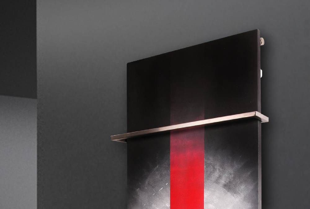 Szagato BADHEIZKÖRPER Vernissage Design 59 120x47cm 799 Watt Acryl (+1 Halter 15mm) SZAGATO Designheizkörper Handtuchheizkörpertelanschluss Handtuchwärmer Fabrikpreis