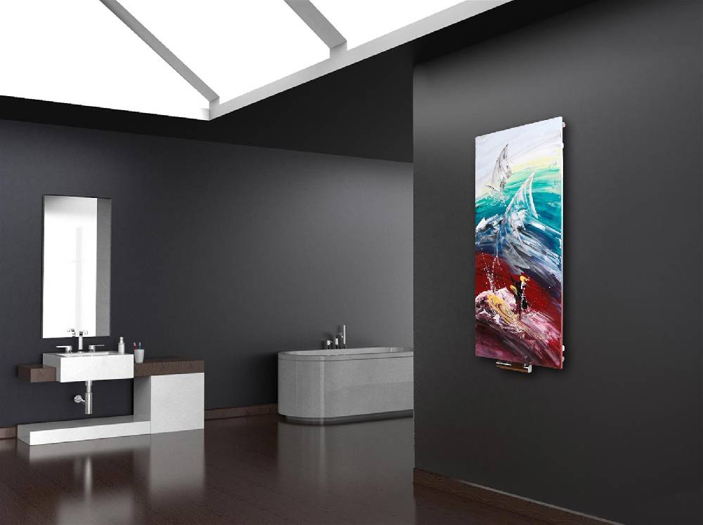 Szagato BADHEIZKÖRPER Vernissage Design 60 120x47cm 799 Watt Acryl SZAGATO Designheizkörper Handtuchheizkörper mit Mittelanschluss Handtuchwärmer Günstig kaufen