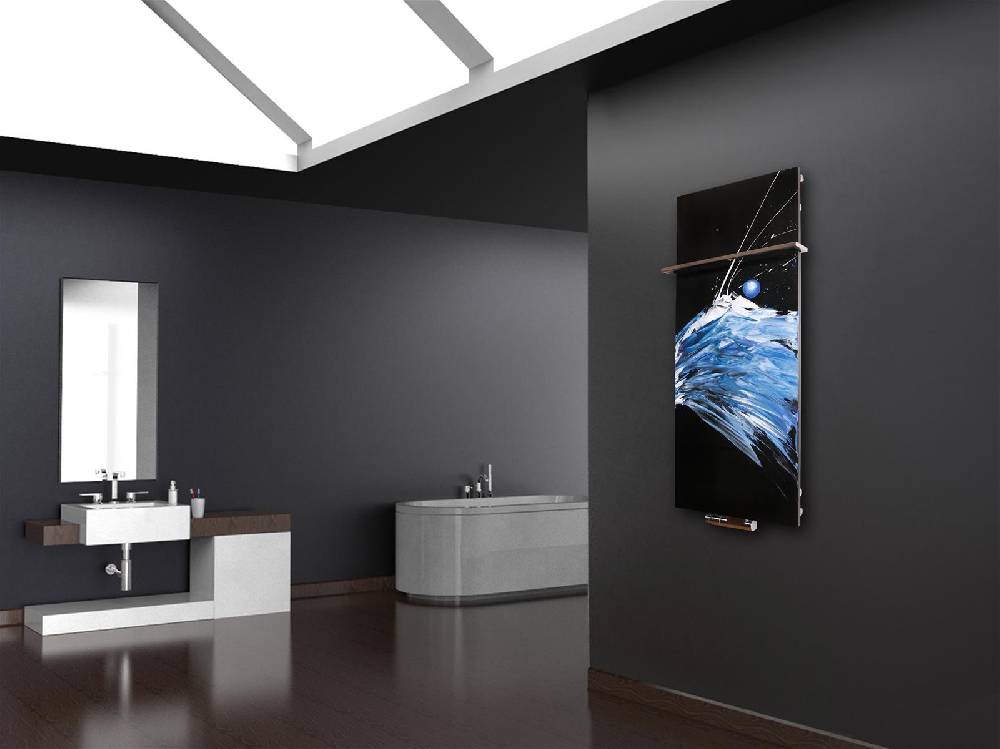 Szagato BADHEIZKÖRPER Vernissage Design 62 120x47cm 799 Watt Acryl (+1 Halter 15mm) SZAGATO Designheizkörper Handtuchheizkörpertelanschluss Handtuchwärmer Flash Sale