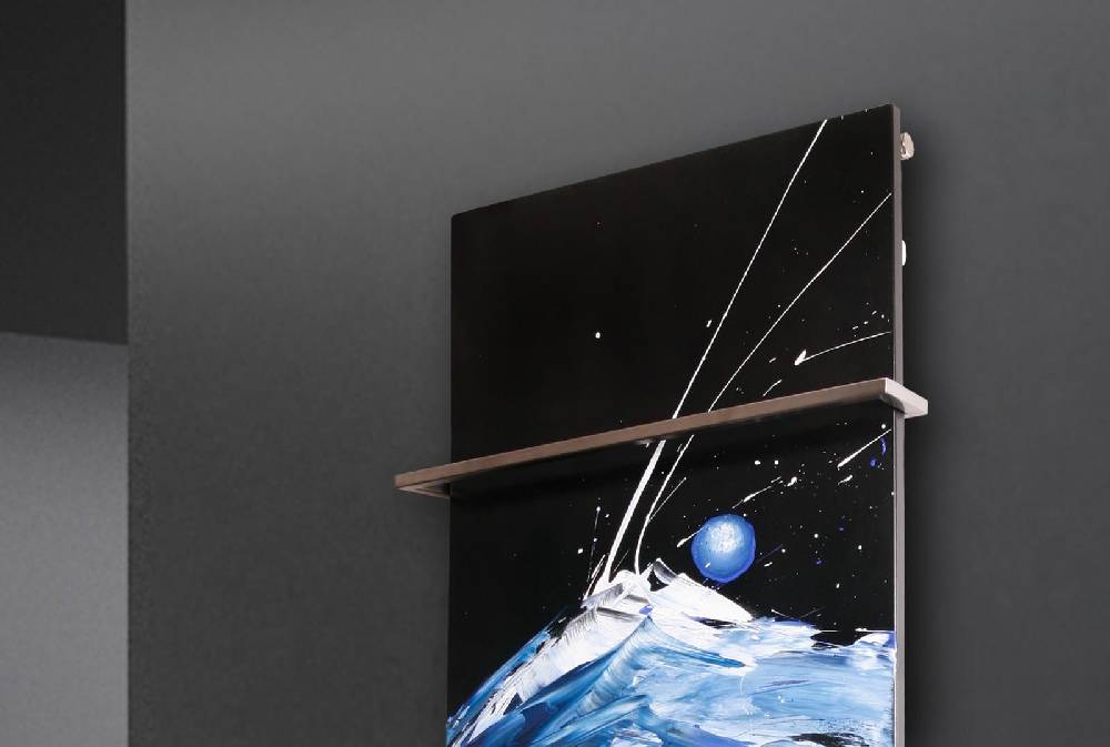 Szagato BADHEIZKÖRPER Vernissage Design 62 120x47cm 799 Watt Acryl (+1 Halter 15mm) SZAGATO Designheizkörper Handtuchheizkörpertelanschluss Handtuchwärmer Flash Sale