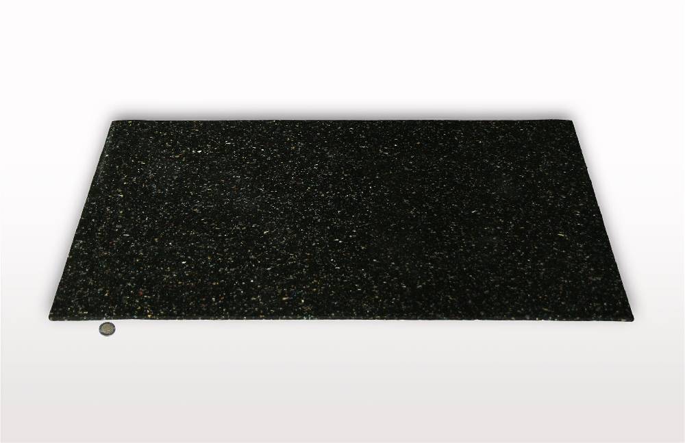 Szagato Bautenschutzmatte Gummi 120x80x0,6cm SZAGATO Gummimatte Gummigranulatmatte Antirutschmatte Gummi Granulat Matte recycelt