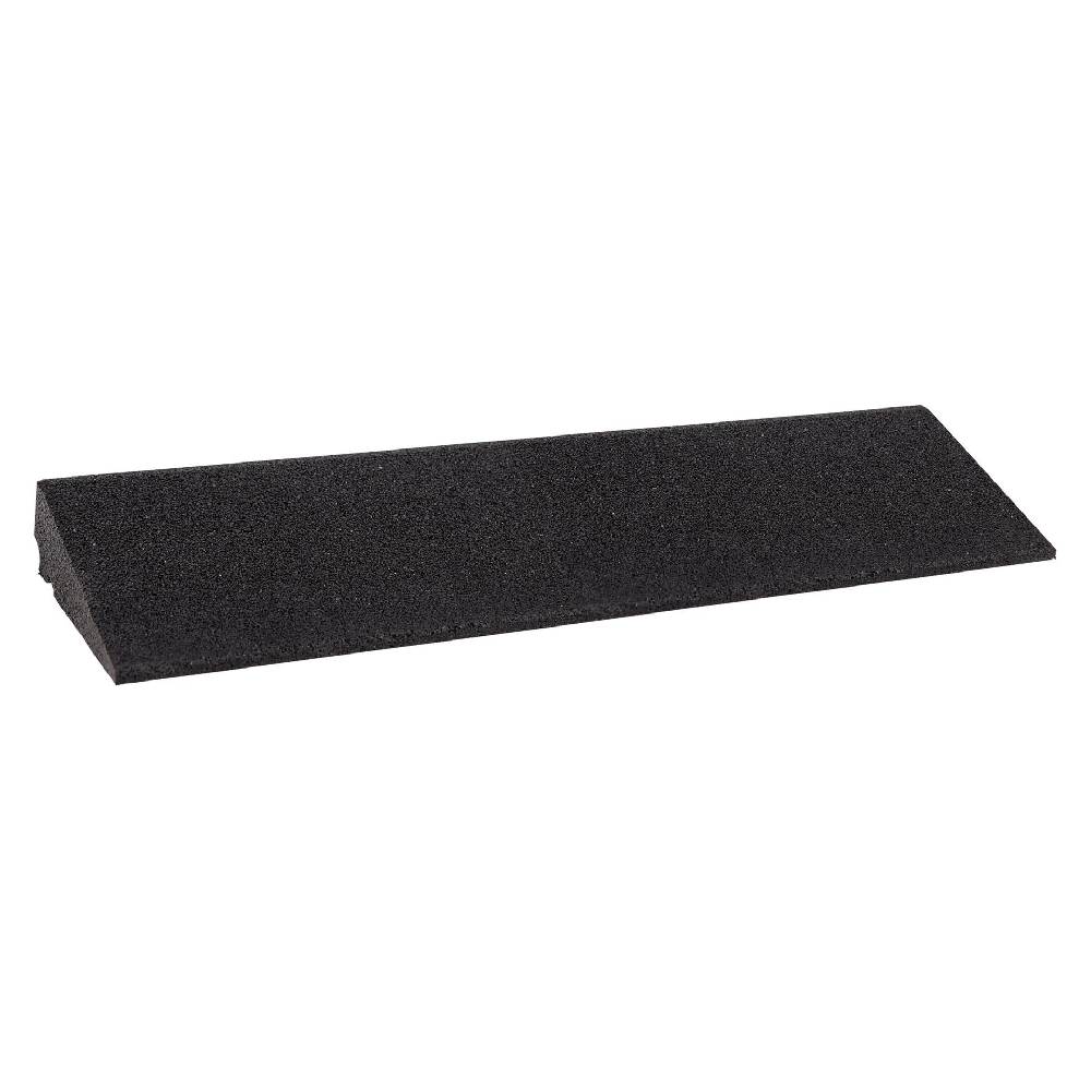 Szagato Bordsteinrampe Gummi 70mm LxBxH 80x25x7cm schwarz SZAGATO Schwellenrampe Auffahrhilfe Bordsteinkeile Auffahrrampe Bordsteinkanten Rampe Gummikeil Osterangebot