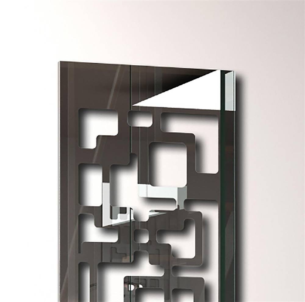 Szagato Garderobe Wandgarderobe Design Downtown 140x40cm Edelstahl SZAGATO Garderobe Metall Wand Garderobenpaneel Garderobenleiste Flurgarderobe Flur Online Outlet