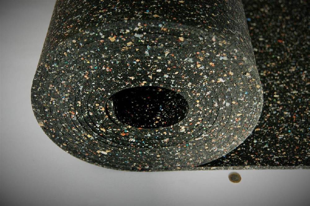 Szagato Gummimatte Anti-Vibrationsmatte 700 x 125 x 1cm SZAGATO Antirutschmatte Bautenschutzmatte Gummigranulatmatte Kofferraummatte Anti-Rutschmatte Fabrikladen