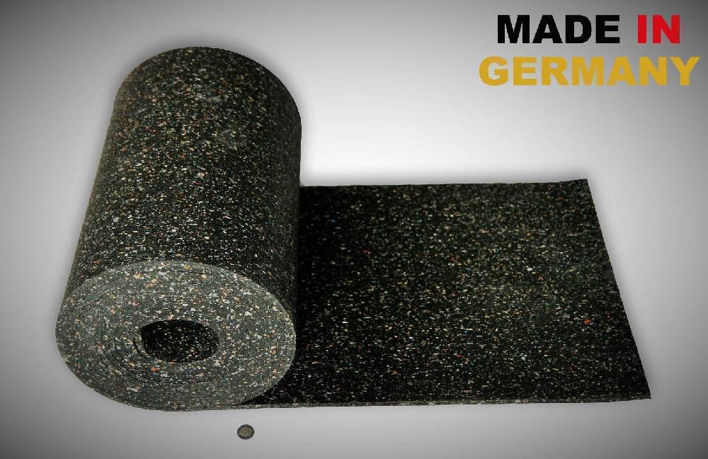 Szagato Gummimatte Anti-Vibrationsmatte 350 x 60 x 1cm SZAGATO Antirutschmatte Bautenschutzmatte Gummigranulatmatte Kofferraummatte Anti-Rutschmatte Begrenzt auf 3 Tage