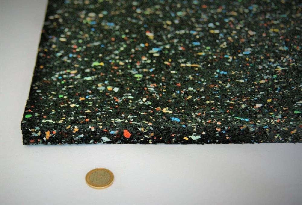 Szagato Gummimatte Anti-Vibrationsmatte 500x60x15cm SZAGATO Germany Gummigranulatmatte Antirutschmatte Bautenschutzmatte Kofferraummatte Anti-Rutschmatte Black Friday Preise