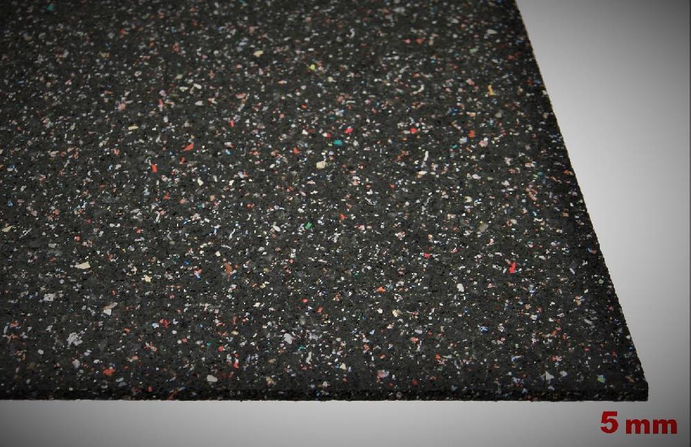 Szagato Gummimatte Waschmaschinen Anti - Vibrationsmatte 60x60x0,5cm SZAGATO Meterware Gummimatt Gummi Matte Gummigranulatmatte Antirutschmatte recycelt 2025