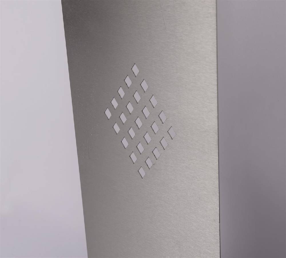 Szagato Heizkörperverkleidung Edelstahl 60 x 20cm Design Raute (SET=3 Stück) SZAGATO Heizungsverkleidung Verkleidung Heizkörper Abdeckung für Heizkörper Preisnachlass