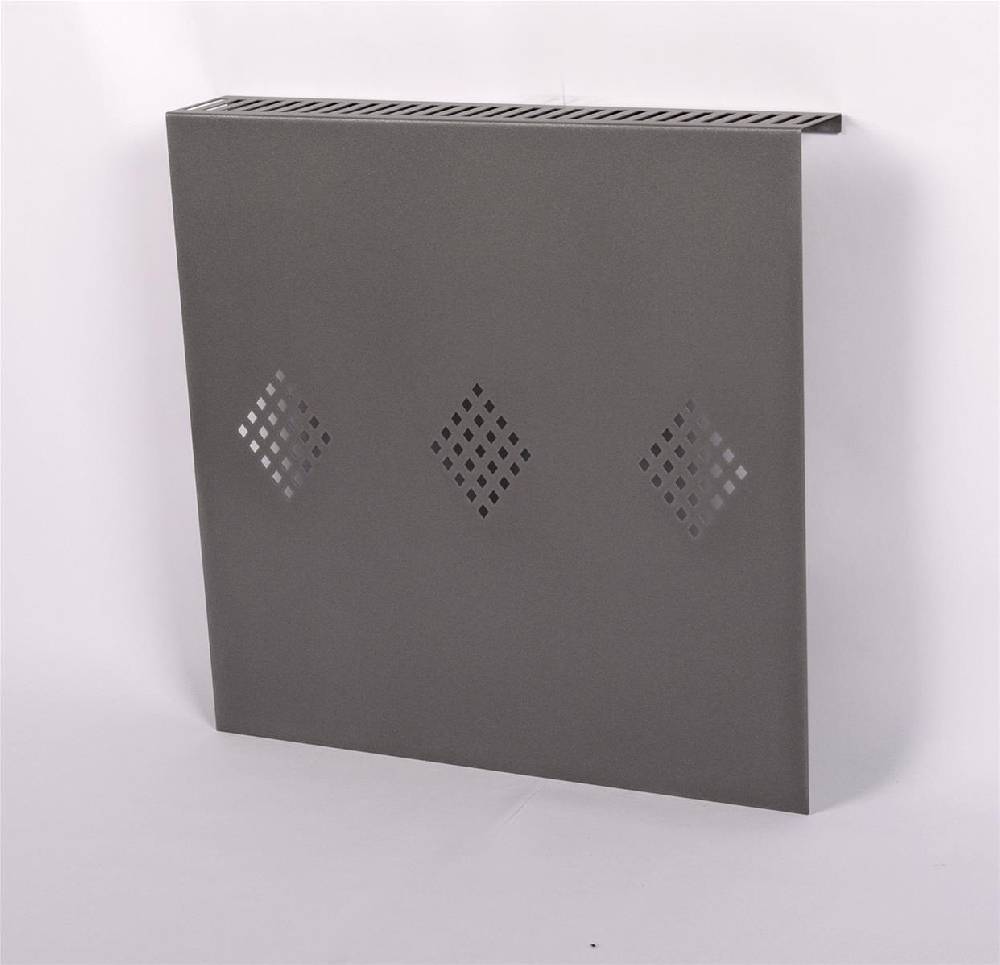 Szagato Heizkörperverkleidung 60 x 60cm Raute antharzit (1 Stück) SZAGATO Heizungsverkleidung Verkleidung Heizkörper Abdeckung Heizkörper Heizungsabdeckung Zeitbegrenzte Promotion