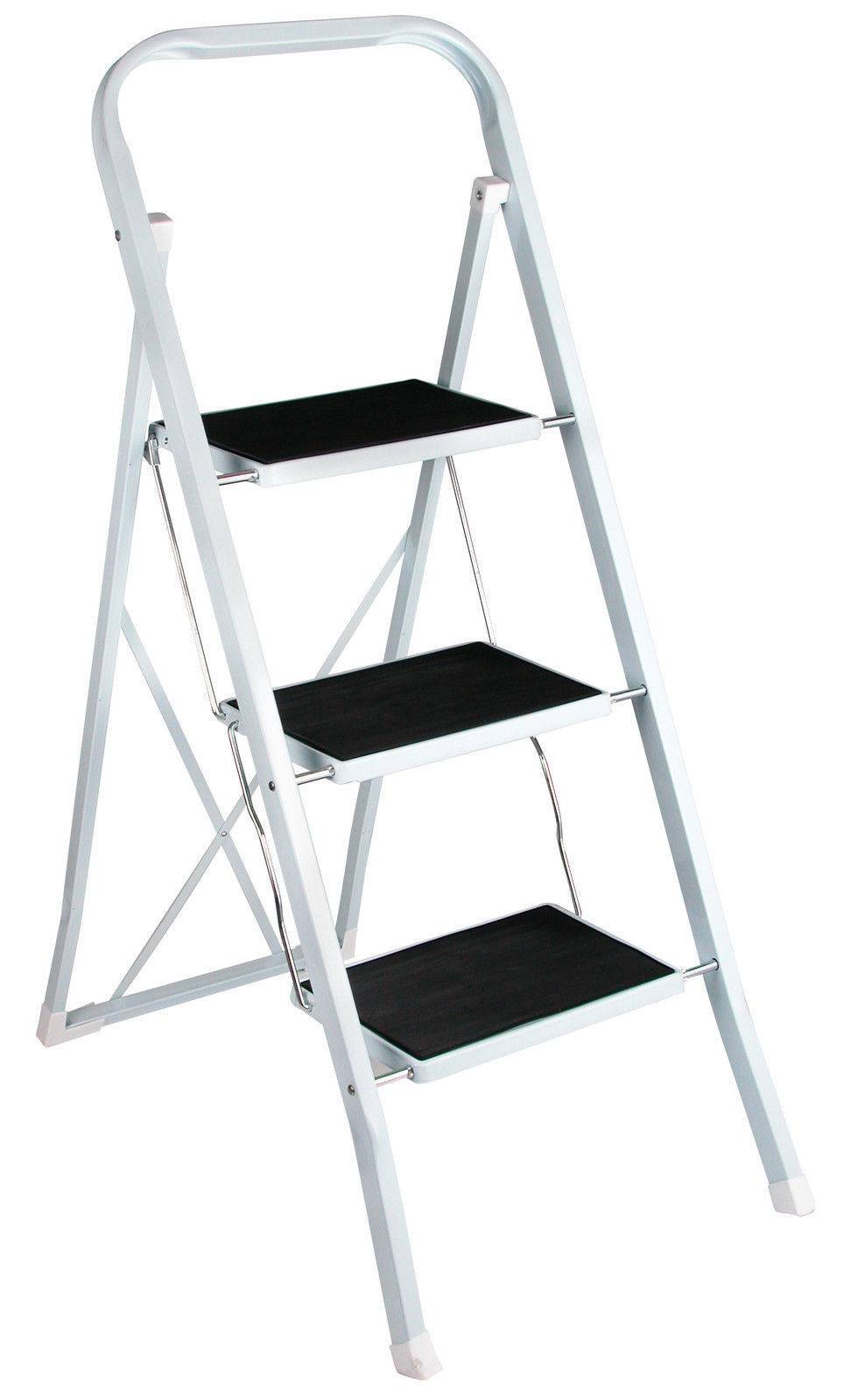 Szagato Klapptritt 3 Stufen 150 kg SZAGATO Klapptrittleiter Trittleiter 3 Stufen Klapptritt 3 Stufen Tritt Leiter 3 Stufen Stufentritt Trittleitern 3 Stufen Nur noch ein Tag übrig