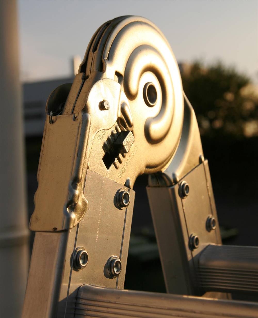 Szagato Mehrzweckleiter 4x3 Stufen 330cm ALU SZAGATO Arbeitsleiter ALU Multifunktions-Leiter Gelenkleiter 3in1 Mehrzweckleiter Vielzweckleiter Im Verkauf