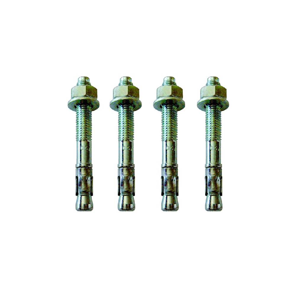 Szagato Rammschutz Planke SET = 6 Stück 100-115cm +12 Rammschutze +48Dübel SZAGATO Rammschutz Balken Regal Anfahrschutz Regale Rammschutzbügel Rammschutzecke Limitierter Zeitrabatt