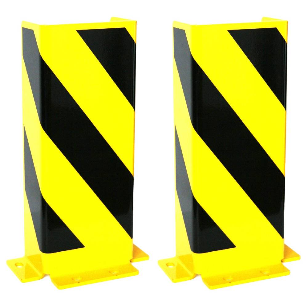 Szagato Rammschutz U-Profil SET (2 Stück) 400x82x165x82x5 mm SZAGATO Regal Anfahrschutz Regale Rammschutzbügel Rammschutze Anfahrschutzecke Rammschutzecke