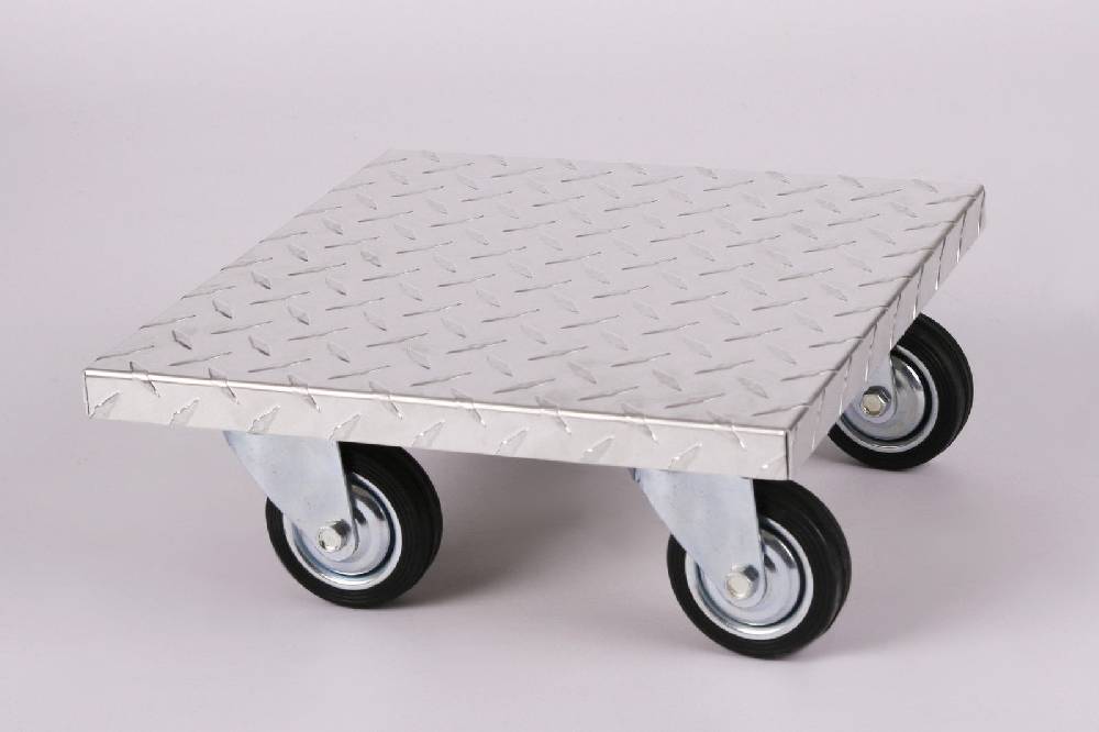 Szagato Rollbrett Pflanzenroller 30x30cm ALU 200kg große Rollen SZAGATO Made in Germany Blumenuntersetzer Möbelroller Outdoor Blumenroller Transportroller Saisonschlussverkauf