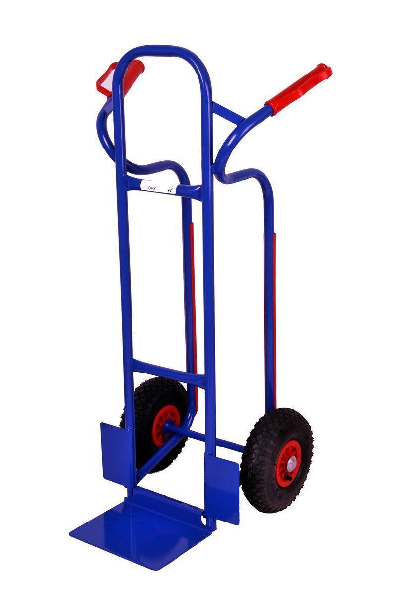 Szagato Sackkarre 250 kg Gleitkufen 111x50x53cm blau SZAGATO Transportkarre klappbar Sackkarre Stahl Sackkarre Stahl klappbar Sackkarre Gleitkufe kaufen