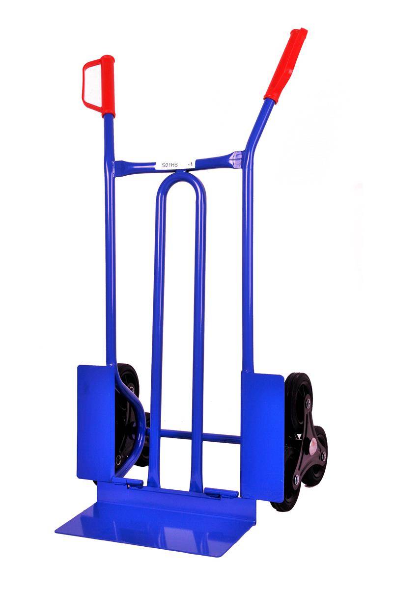 Szagato Sackkarre für Treppen 250 kg 108x53x55cm blau SZAGATO Treppen Sackkare Treppensteiger Transportkarre klappbar Sackkarre Stahl Sackkarre klappbar Bis zu 55% Rabatt