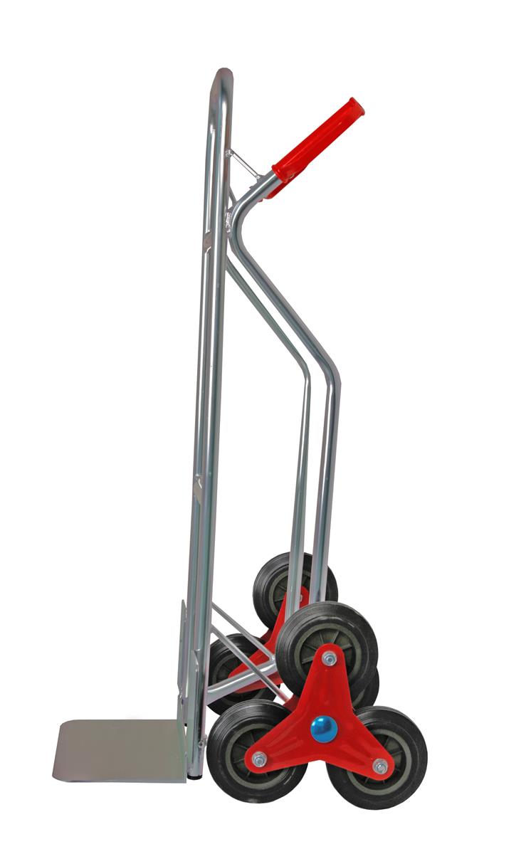 Szagato Sackkarre für Treppen ALU 200 kg 111x55x55cm SZAGATO Treppen Sackkare Treppensteiger Transportkarre klappbar Sackkarre Aluminium Sackkarre klappbar Discount Store für neue Produkte