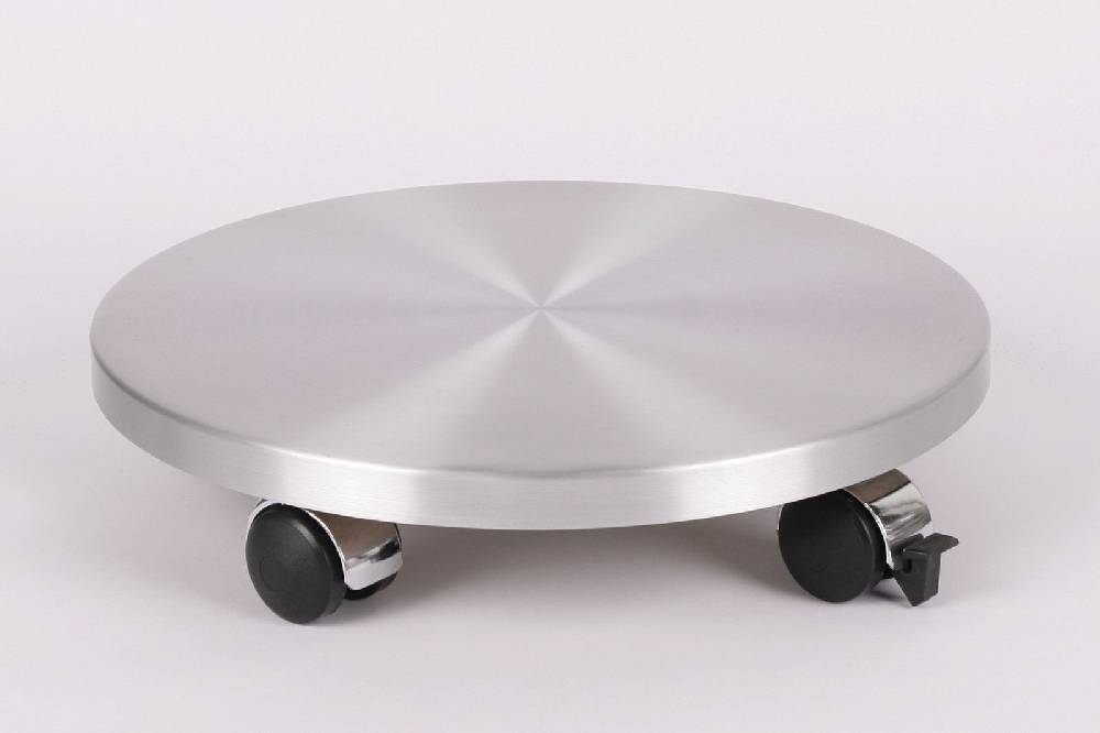 Szagato Rollbrett Pflanzenroller Ø30cm ALU 120kg Chromrollen + Bremse SZAGATO Made in Germany Blumenuntersetzer Möbelroller Blumenroller Transportroller 50% Rabatt für begrenzte Zeit