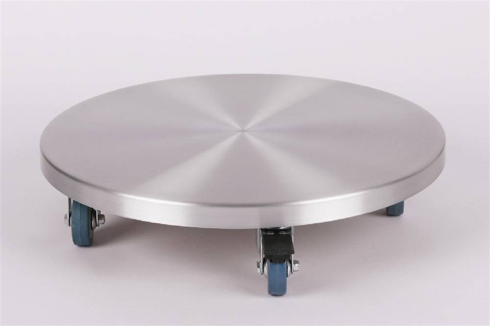 Szagato Rollbrett Pflanzenroller Ø30cm ALU 150kg PU-Rolle + Bremse SZAGATO Made in Germany Blumenuntersetzer Möbelroller Outdoor Blumenroller Transportroller Rabatte dieses Monats