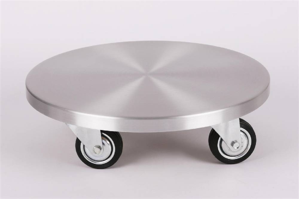 Szagato Rollbrett Pflanzenroller Ø30cm ALU 200kg große Rollen SZAGATO Made in Germany Blumenuntersetzer Möbelroller Outdoor Blumenroller Transportroller Online